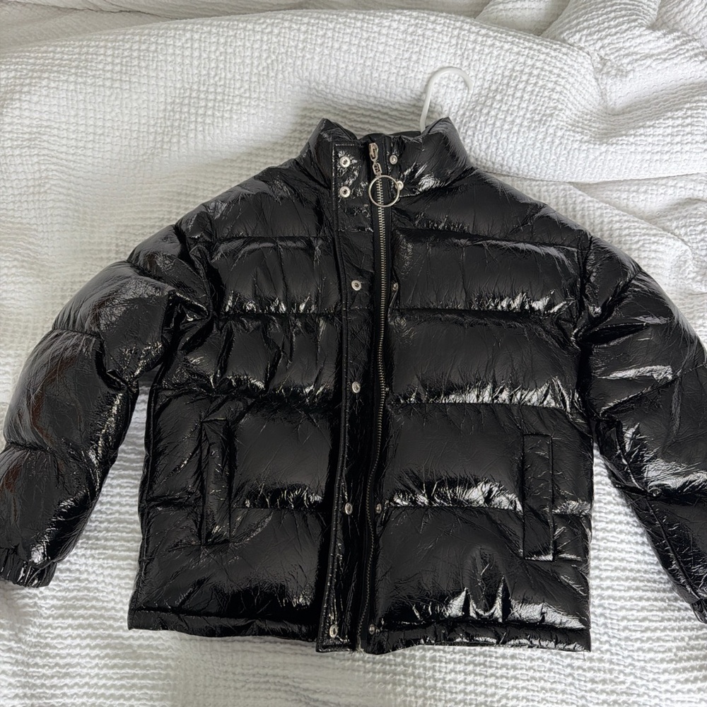 Adika Glossy Black Jacket